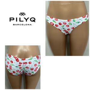 New. Pilyq Cherries bikini bottom.